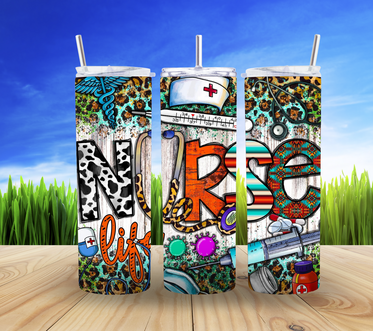 ππ Nurse Life 20oz Tumbler πβ¨