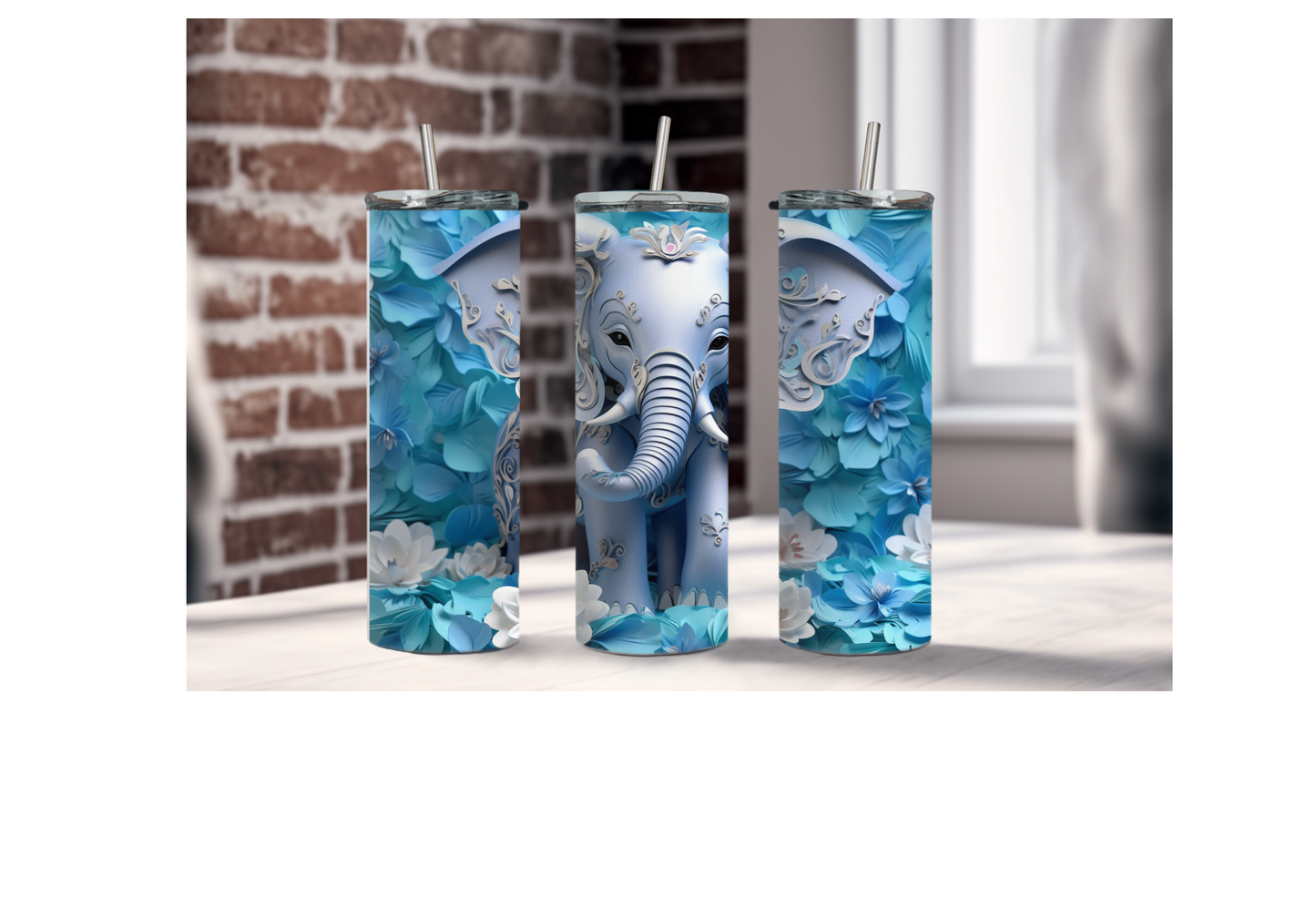 LUCKY ELEPHANT 20oz Tumbler