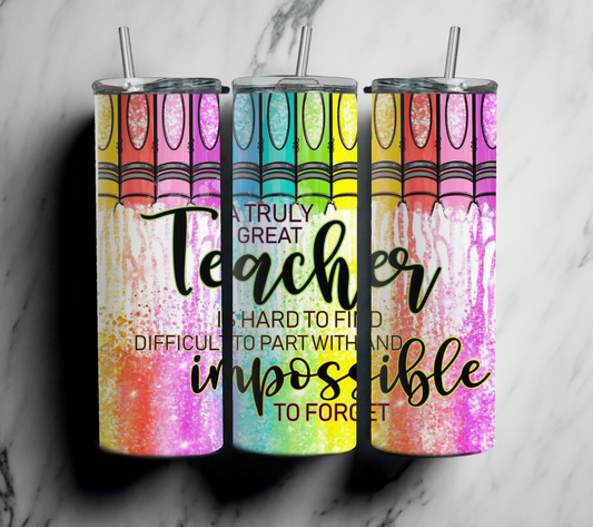 A Truly Great Teacher 20oz Tumbler