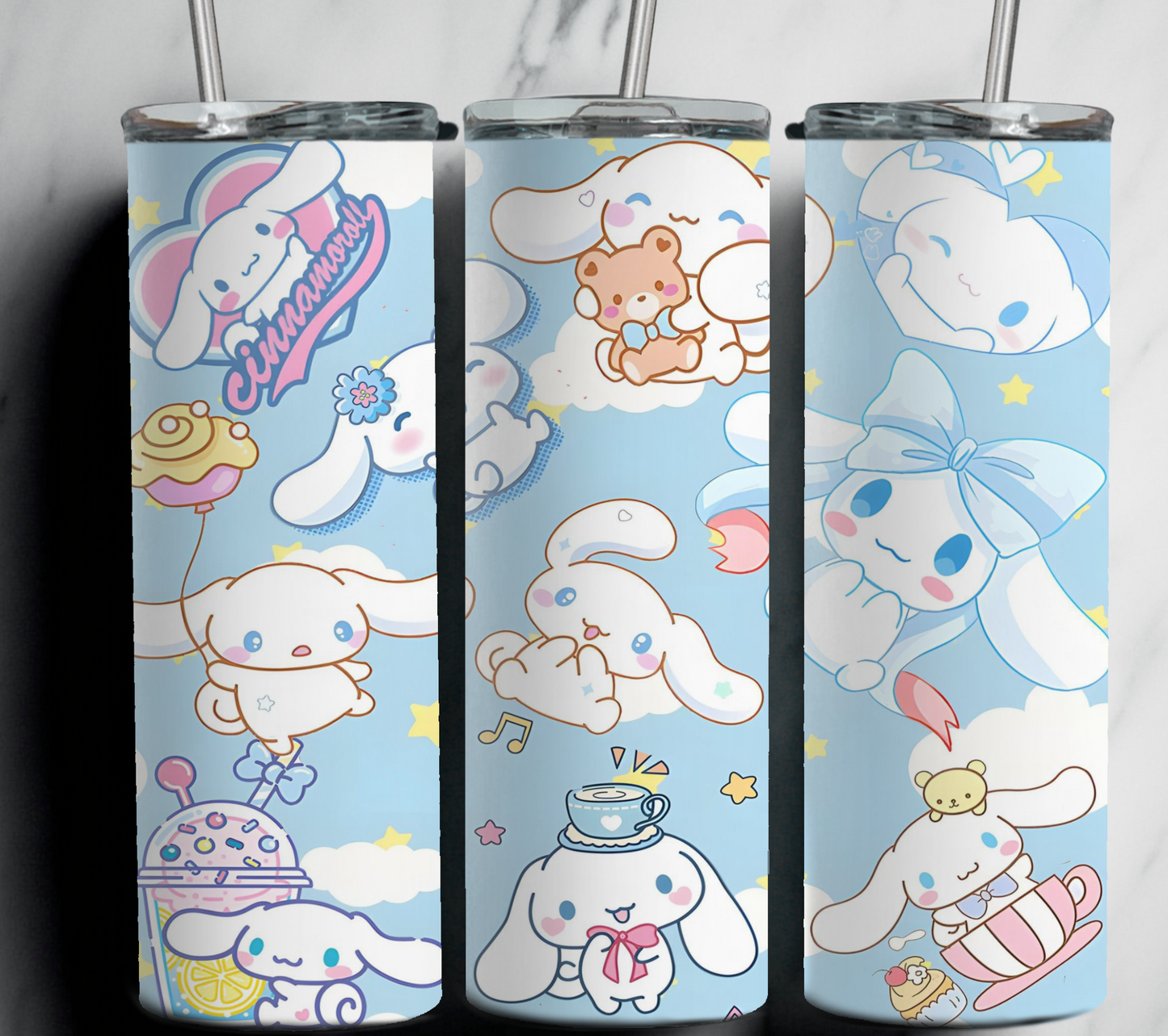 Inspired Sanrio Cinnamon Roll Oro 20 oz Stainless Steel Tumbler