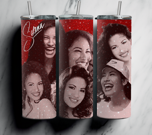 Inspired Selenas Life 20 oz tumbler With Straw