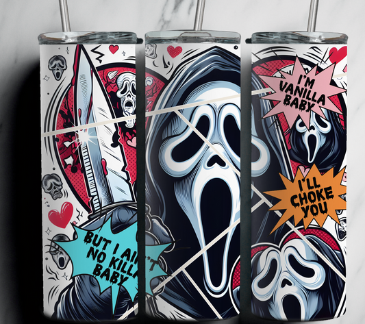 Ghostface Im Vanilla Baby  20 oz Stainless Steel Tumbler