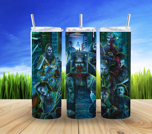 👻✨ Seven Ghosts 20oz Tumbler 💀🌌