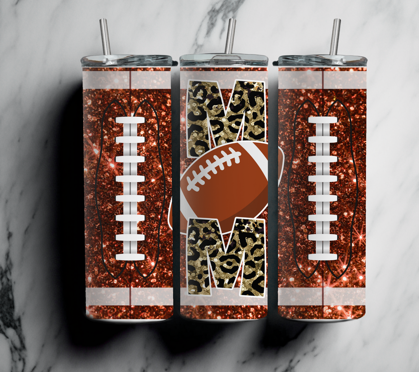 Football Mom 20oz Tumbler