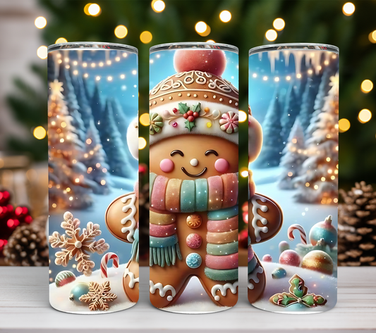 Gingerbread Land 20oz Tumbler