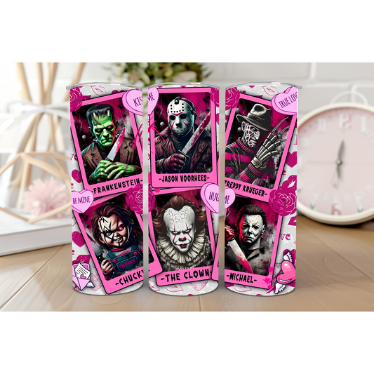 Horror Valentines 20oz Stainless Steel Tumbler