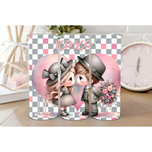 Little Valentine 20oz stainless steel tumbler