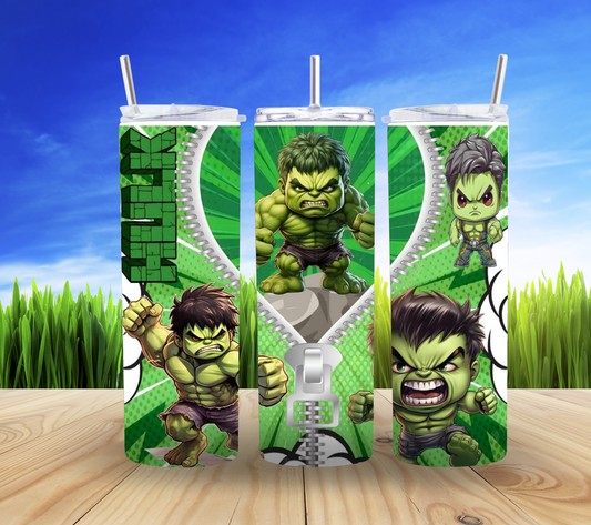 💚👶 "Baby Hulk Smash!" 20oz Tumbler – Sip with Super Strength! 🥤💪