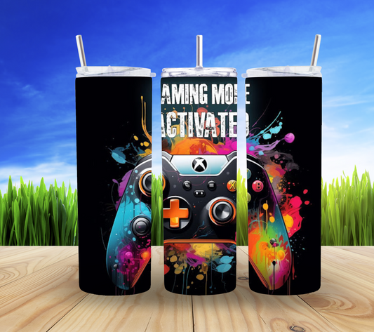 🎮✨ Gaming Mode Activated 20oz Tumbler 💥🕹️