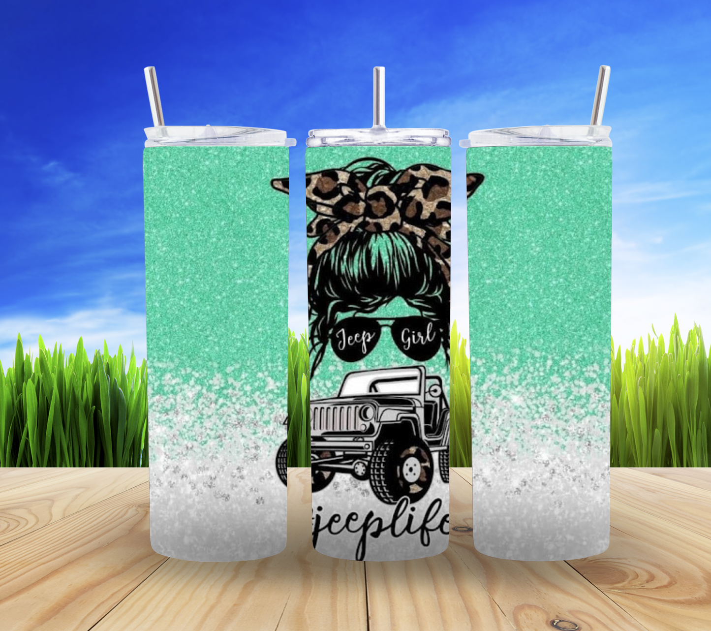 Jeep Life Tumbler 🐾🚙 - Adventure Awaits!