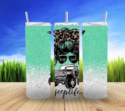 Jeep Life Tumbler 🐾🚙 - Adventure Awaits!