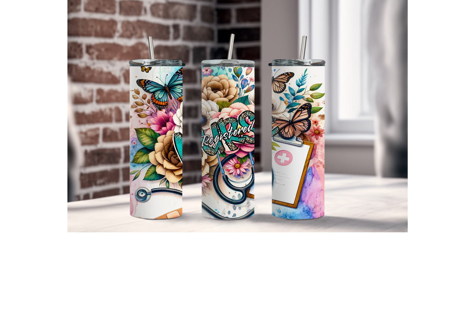 NURSE  || Sublimation Tumbler || Stainless Tumbler