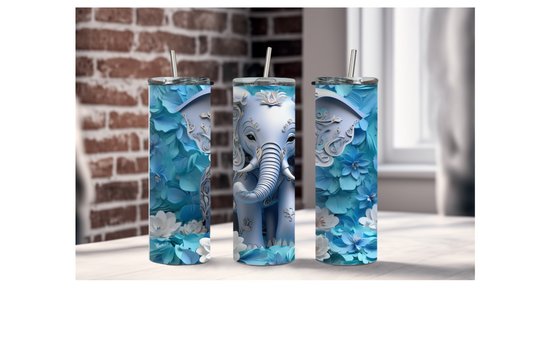 LUCKY ELEPHANT || Sublimation Tumbler || Stainless Tumbler