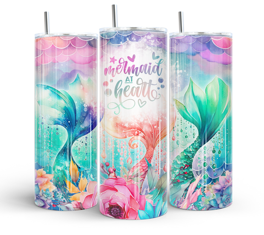 Mermaid at Heart 20 oz Tumbler